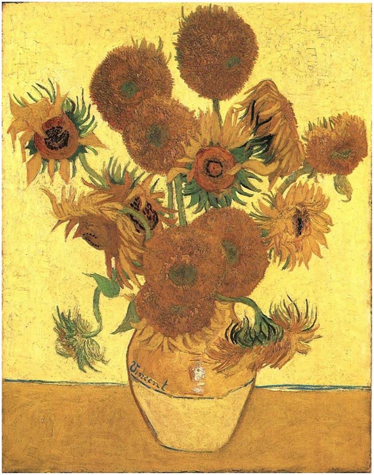 sunflower_Vincent Willem van Gogh