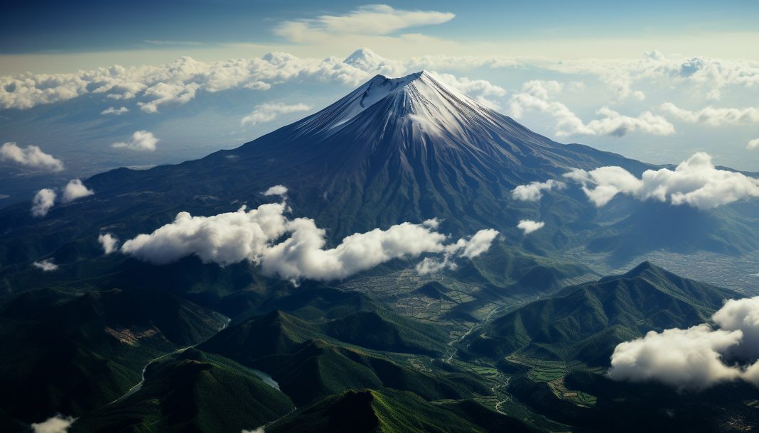 富士山模型